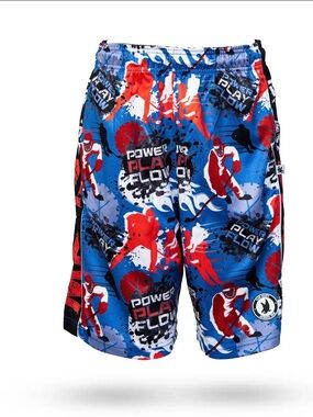 FLOW SOCIETY BOYS POWER PLAY HOCKEY ATTACK SHORTS SIZE Medium
